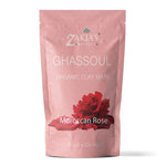 Moroccan Rhassoul Clay Mask (Moroccan Rose) Organic Natural Facial Mask and Skin Care Treatment - Anti-aging Mud Mask for Dry & Oily Skin, Acne, Eczema & Psoriasis - 8 Oz