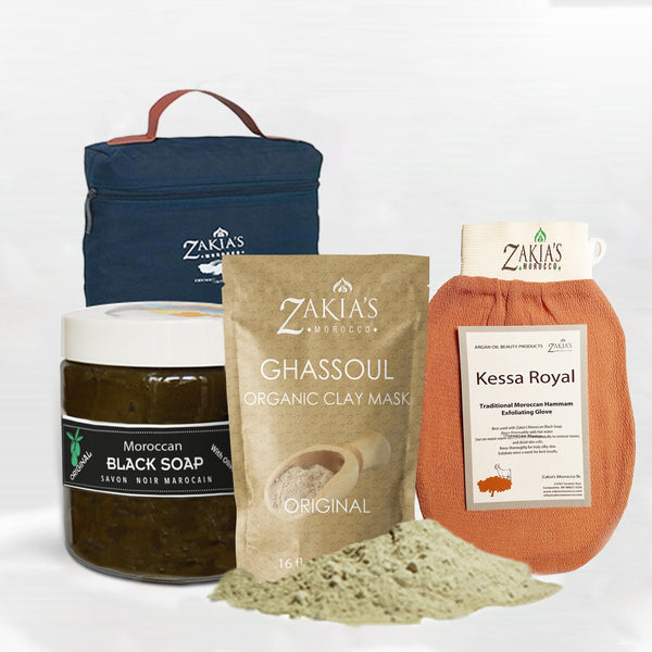 Moroccan Bath & Shower Set - Original – Zakiasmorocco.com