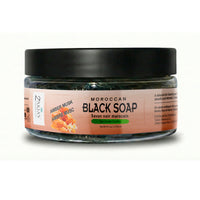 Moroccan "BELDI" Black Soap  Amber Musk - 8 oz