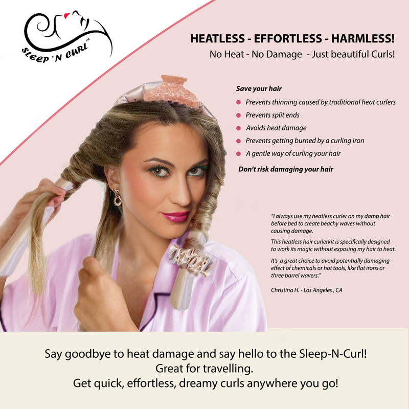 Mulberry Silk Heatless Hair Kit