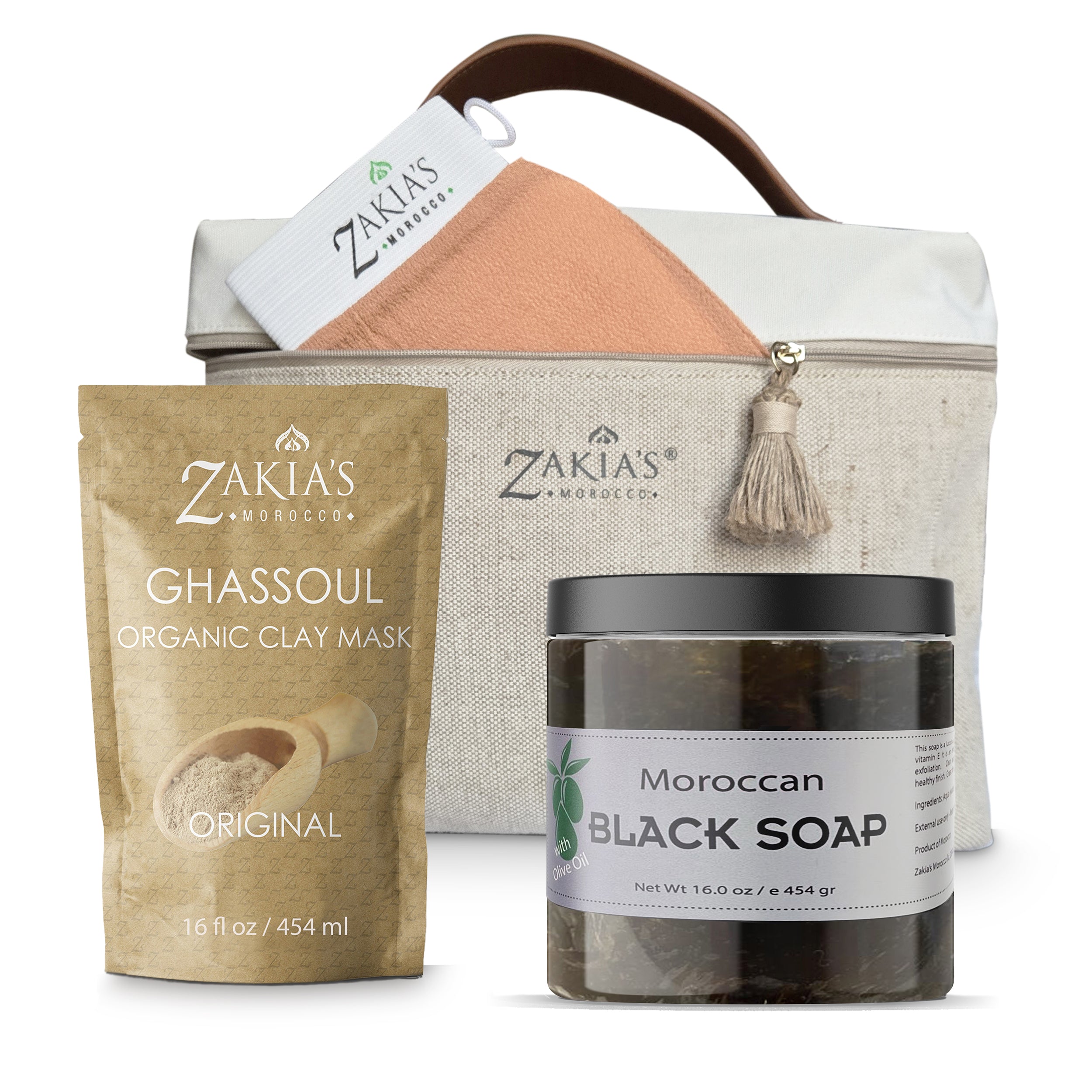 Moroccan Bath & Shower Set - Original – Zakiasmorocco.com