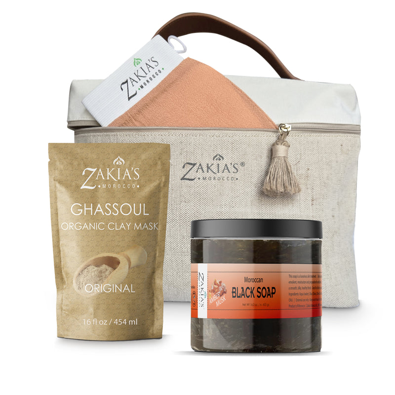 Moroccan Bath & Shower Set - Amber Musk