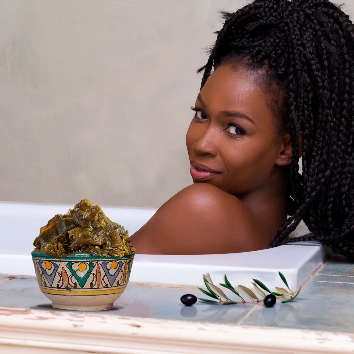 Moroccan "BELDI" Black Soap -Original - 8 oz