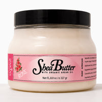 Organic Shea & Argan Oil  Butter - Moroccan Rose