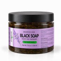 Moroccan "Beldi" Black Soap - LAVENDER VALUE SIZE