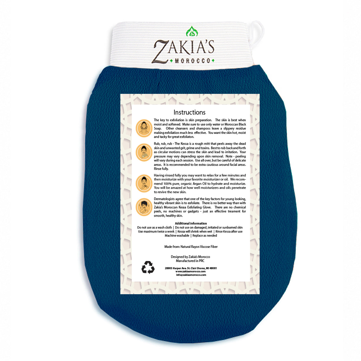 Kessa Original Exfoliating Glove - Rough guy