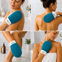 Kessa Original Exfoliating Glove - Teal