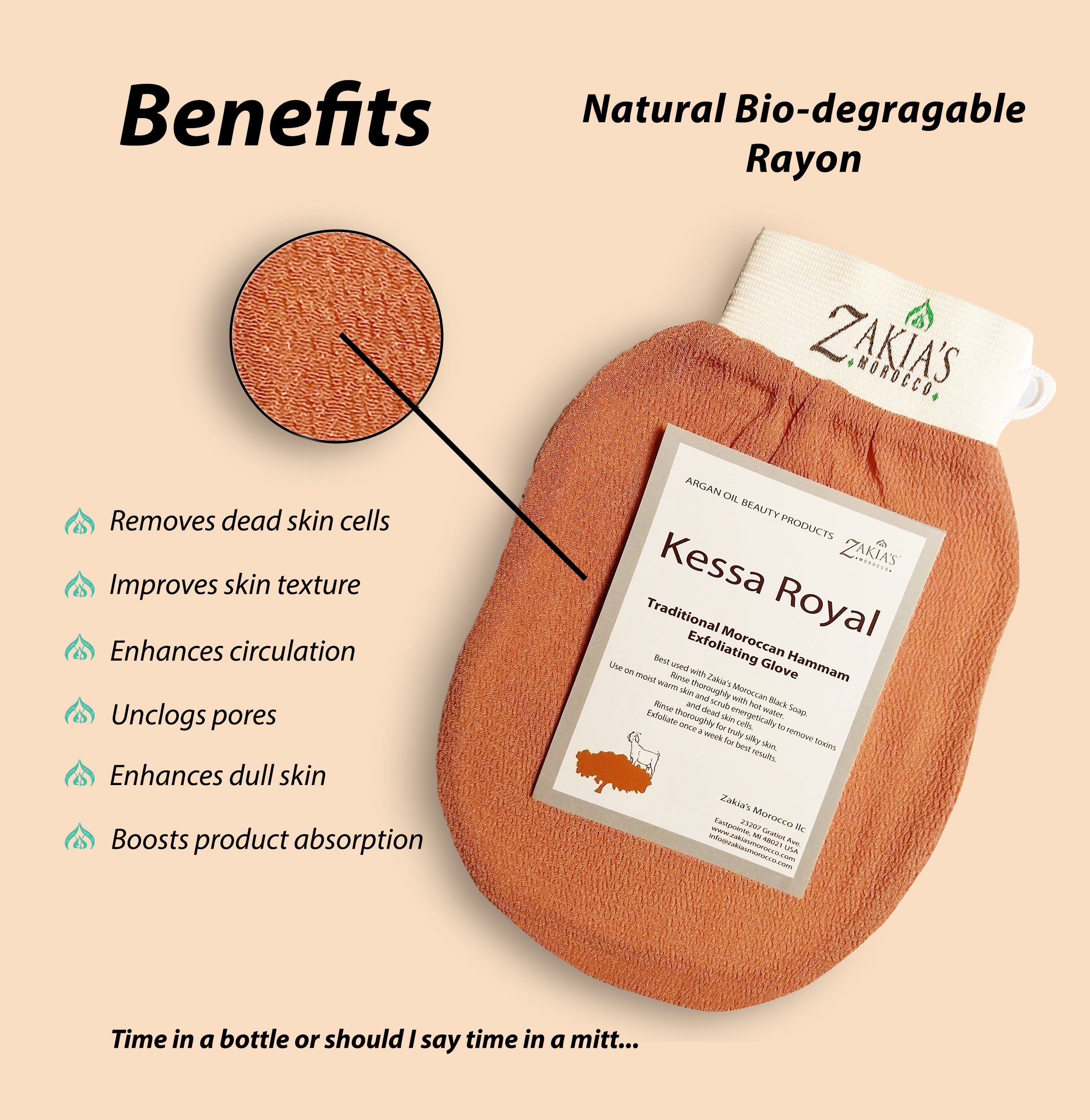 Moroccan Bath & Shower Set - Argan Oil – Zakiasmorocco.com