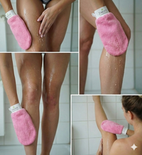 Kessa Original Exfoliating Glove - Deep Pink