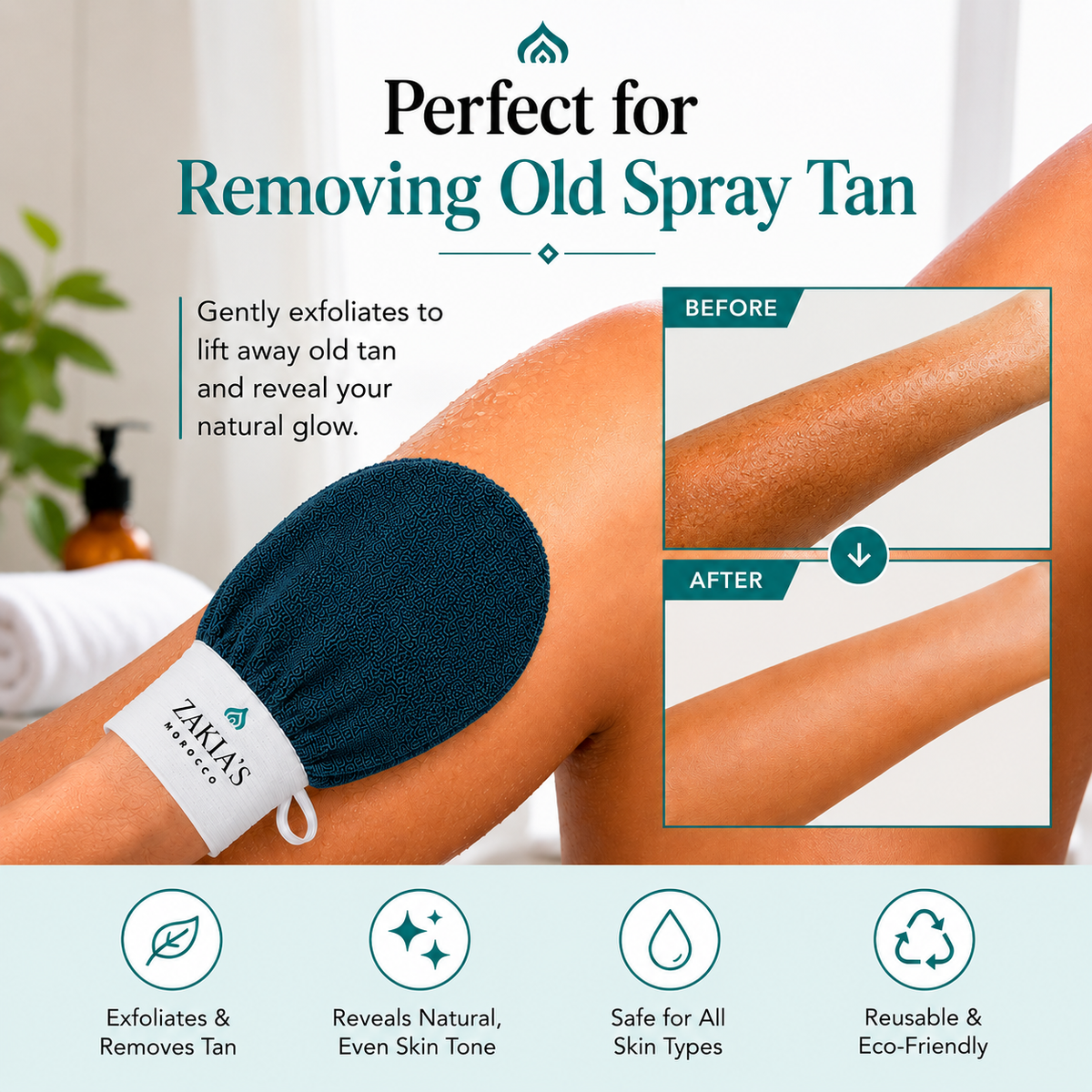 Kessa Orginal Exfoliating Glove - Rough & Smooth