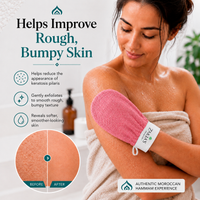 Kessa Original Exfoliating Glove - Deep Pink