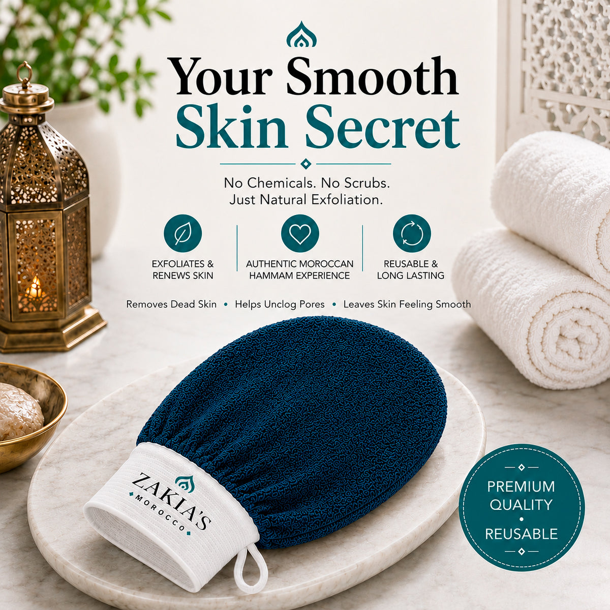 Kessa Orginal Exfoliating Glove - Rough & Smooth