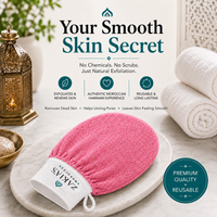 Kessa Original Exfoliating Glove - Deep Pink