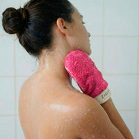 Kessa Original Exfoliating Glove - Deep Pink