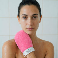 Kessa Original Exfoliating Glove - Deep Pink