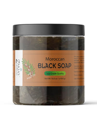 Moroccan "Beldi" Black Soap - Argan - 16 oz Value Size