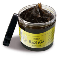 Moroccan "BELDI" Black Soap  Monoi - 16 oz Value Size