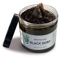 Moroccan Black Soap -Original - 16 oz