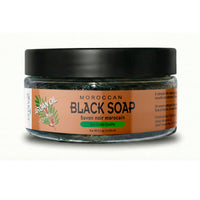 Moroccan "BELDI" Black Soap - Argan Oil - 8 oz