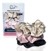 Mulberry Silk Hidden Pocket Scrunchies