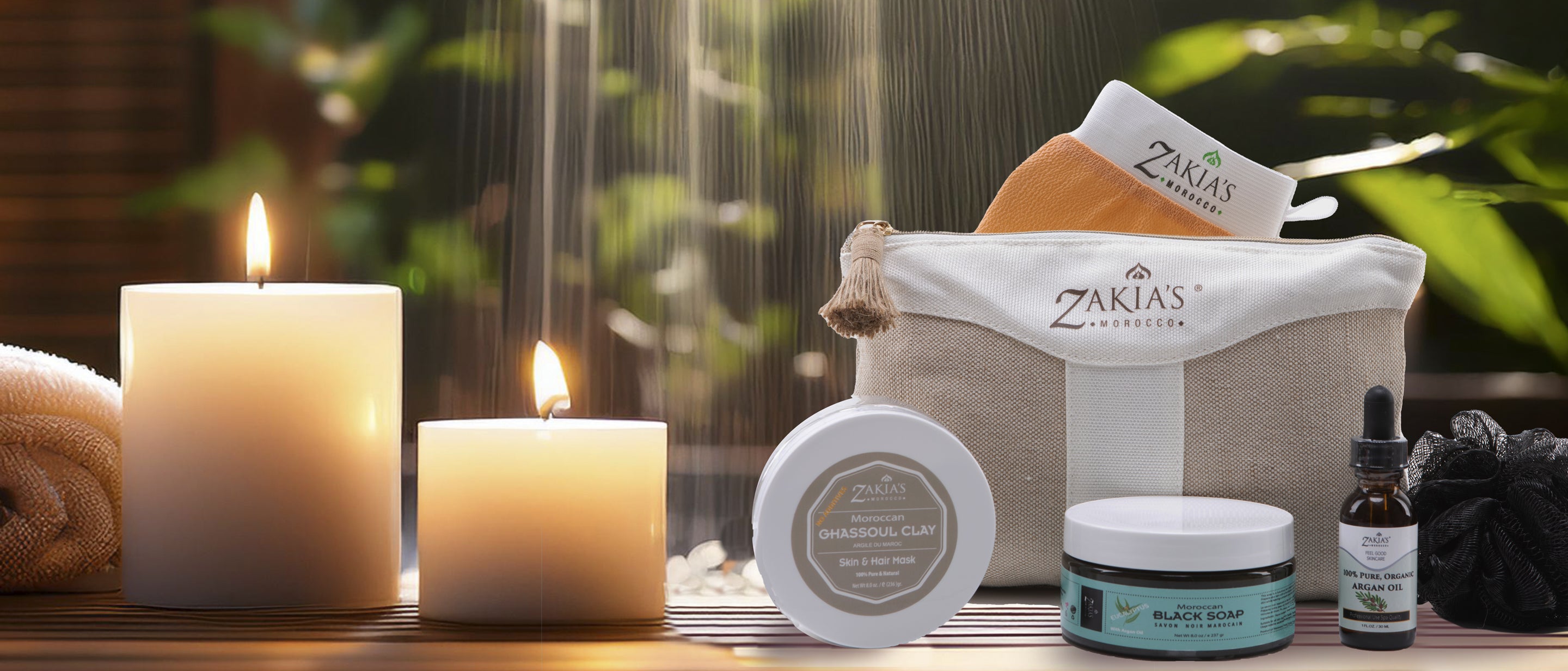 Hammam Home Spa Collection- Original Unscented – Zakiasmorocco.com