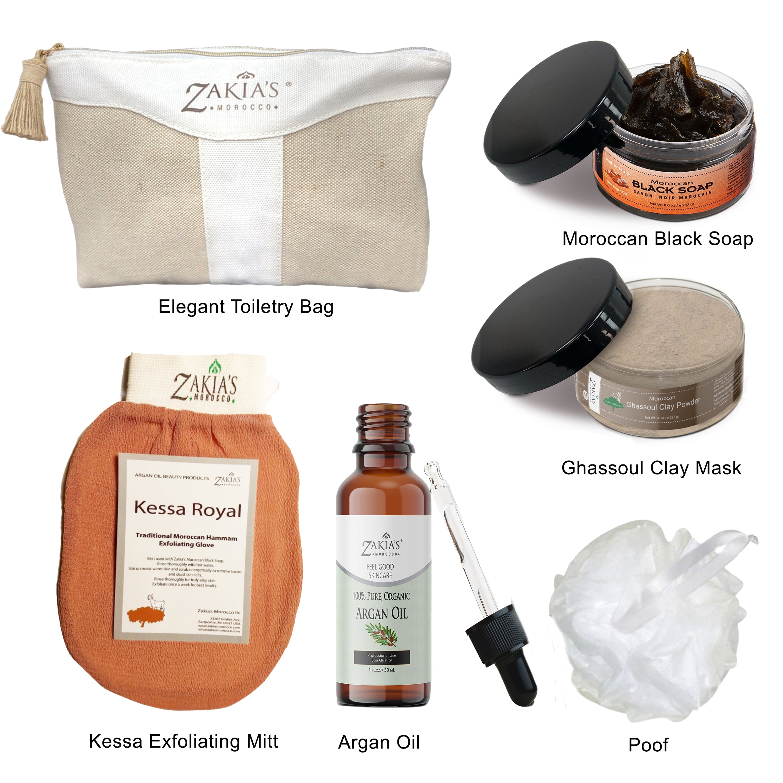 Hammam Home Spa Gift Set – Zakiasmorocco.com