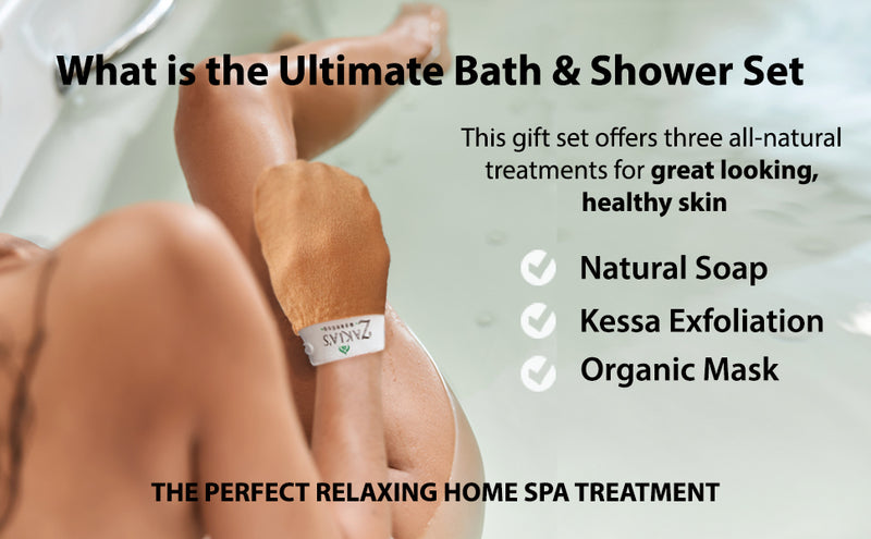 Moroccan Bath & Shower Set - Eucalyptus