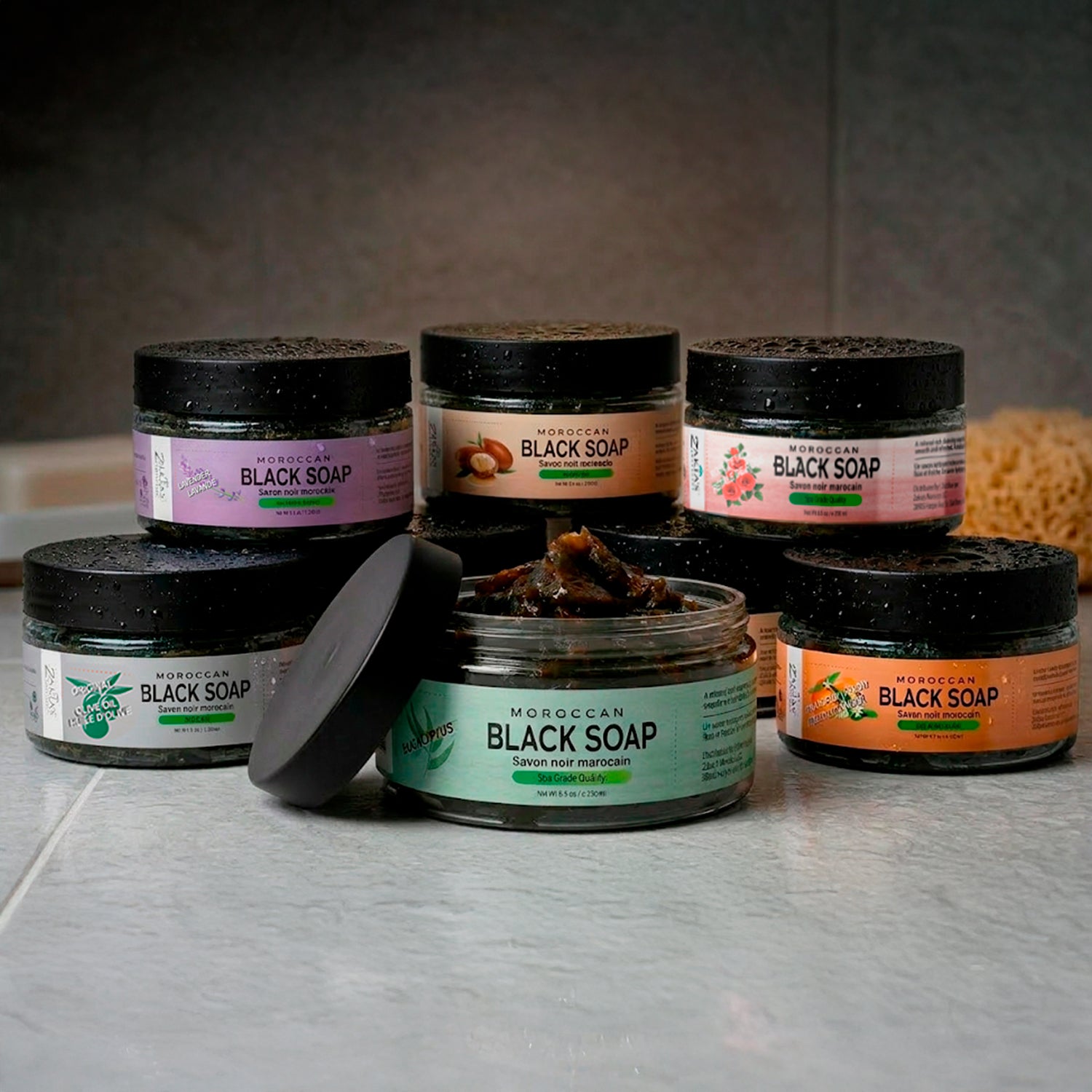 Best Beldi Moroccan Black Soap - Traditional Orange Blossom