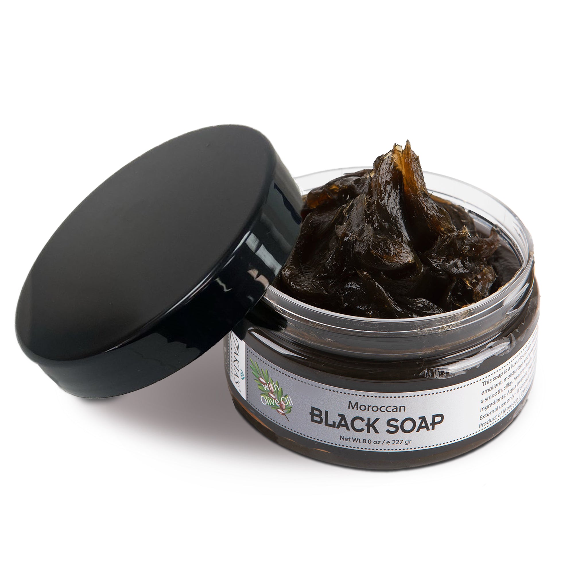 Moroccan Black Soap Exfoliating Kessa Gift Box  -  Original