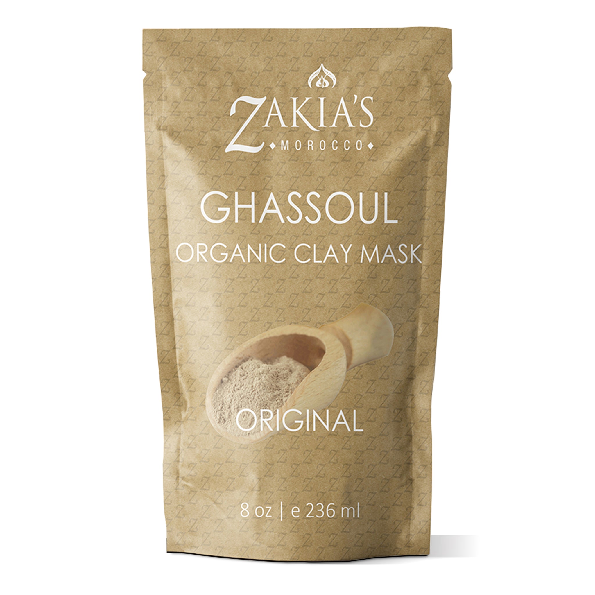 Moroccan Ghassoul Clay Face and Mask – Zakiasmorocco.com