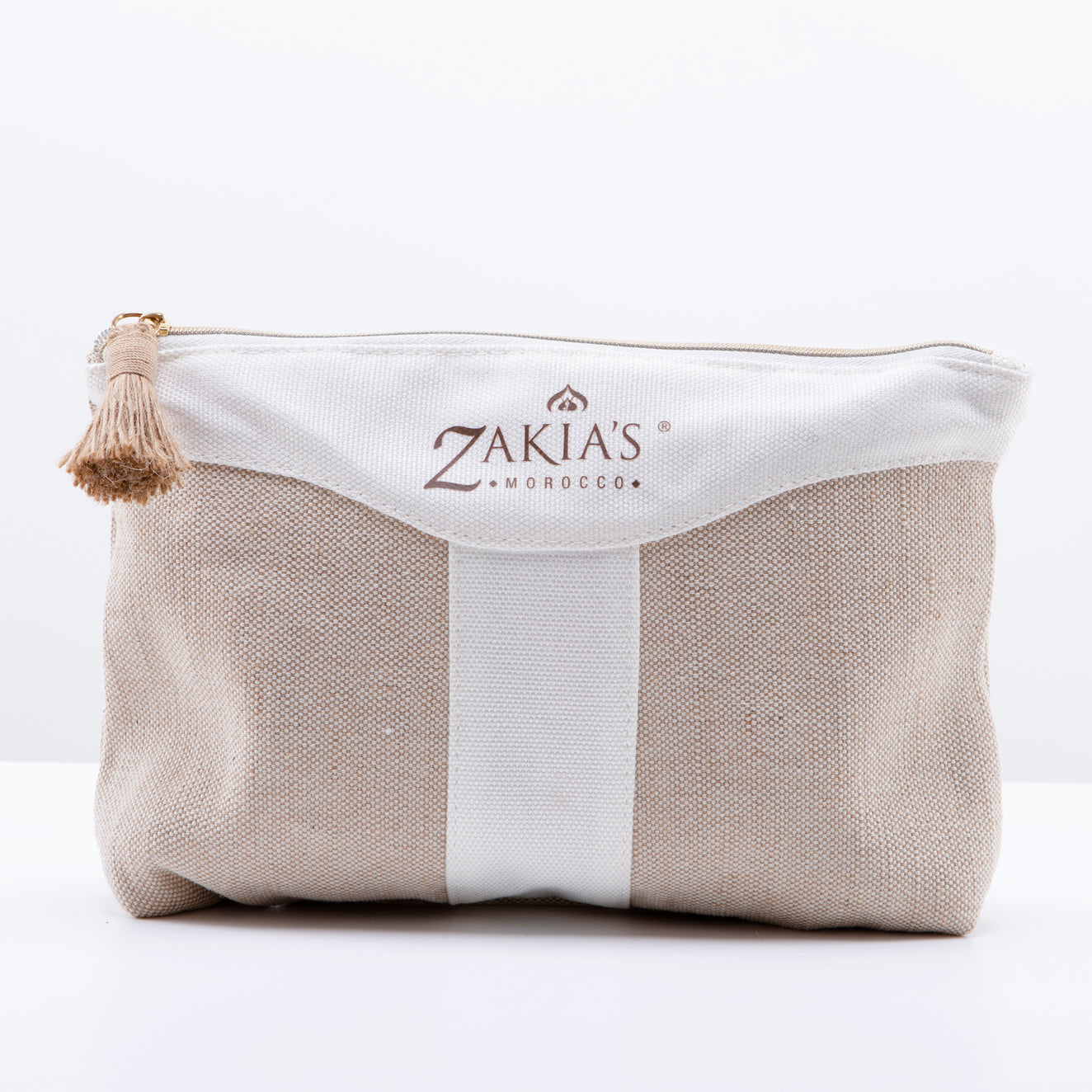 Zakia's Morocco Hammam Jute Cosmetic Bag