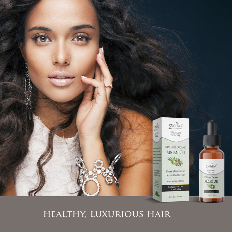 Argan Oil  -organic skin & hair treatment oil - 4 oz