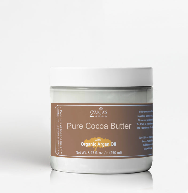 Cocoa Butter with Argan Oil - 100% pure, virigin grade