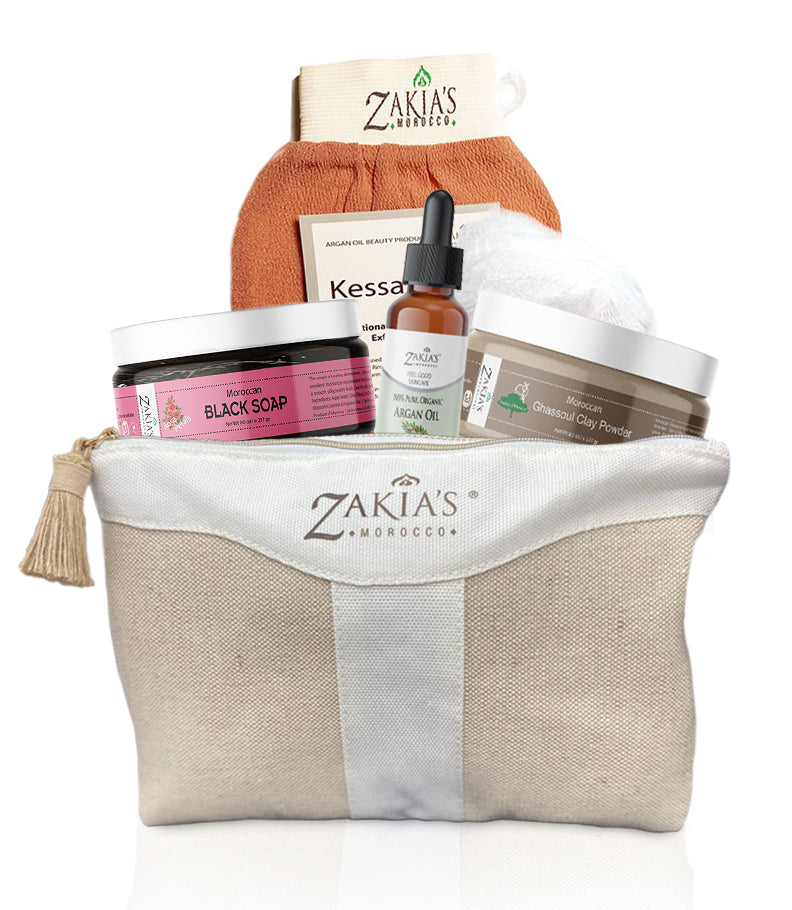 Hammam Home Spa Gift Set - Rose