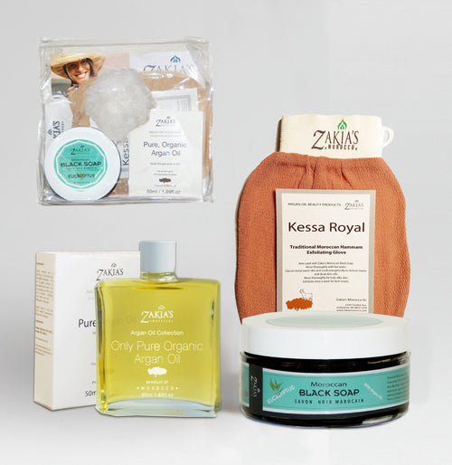 Argan Oil Bath & Body Gift Sets - Eucalyptus
