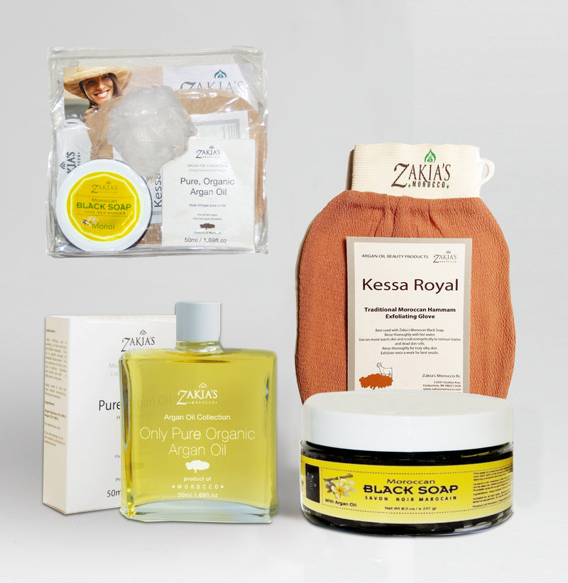 Argan Oil Bath & Body Gift Sets - Tropical Monoi