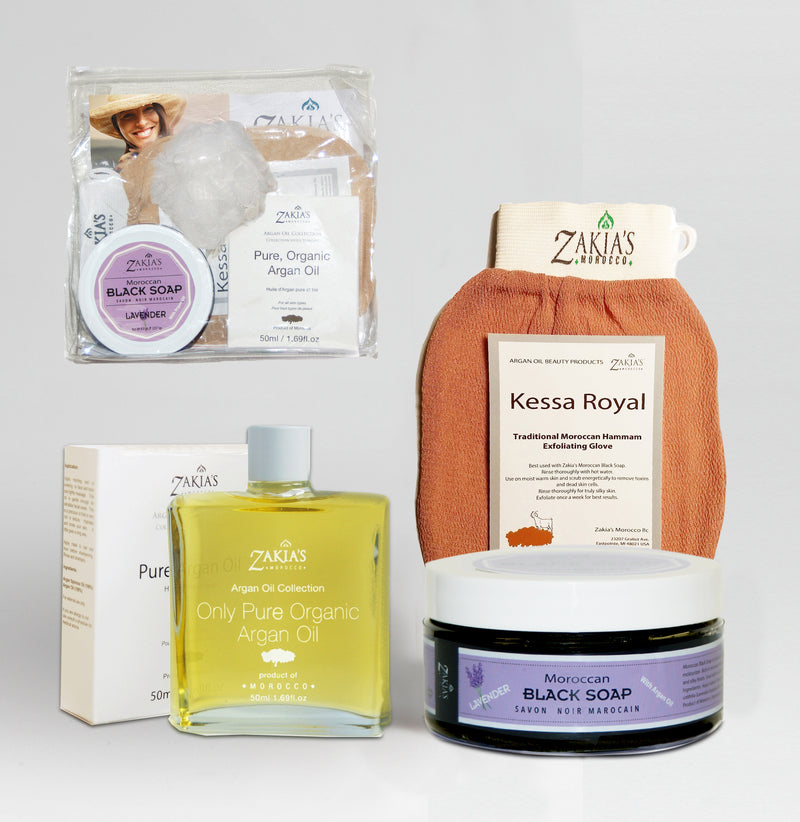 Argan Oil Bath & Body Gift Sets - Lavender