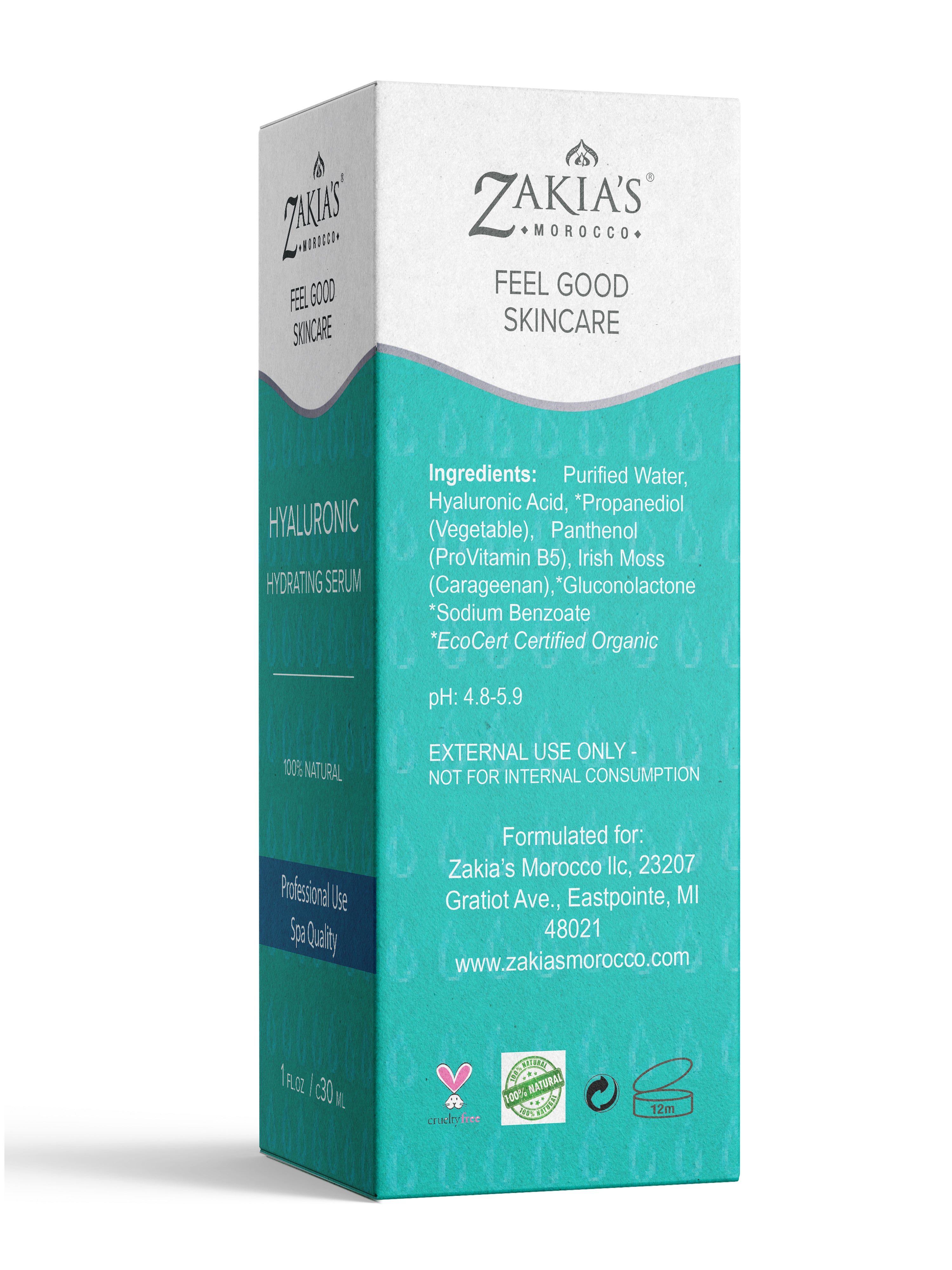 High Potency Hyaluronic Serum – Zakiasmorocco.com