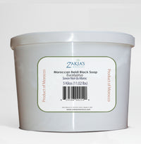 Moroccan "BELDI" Black Soap  Eucalyptus - 5 Kilo
