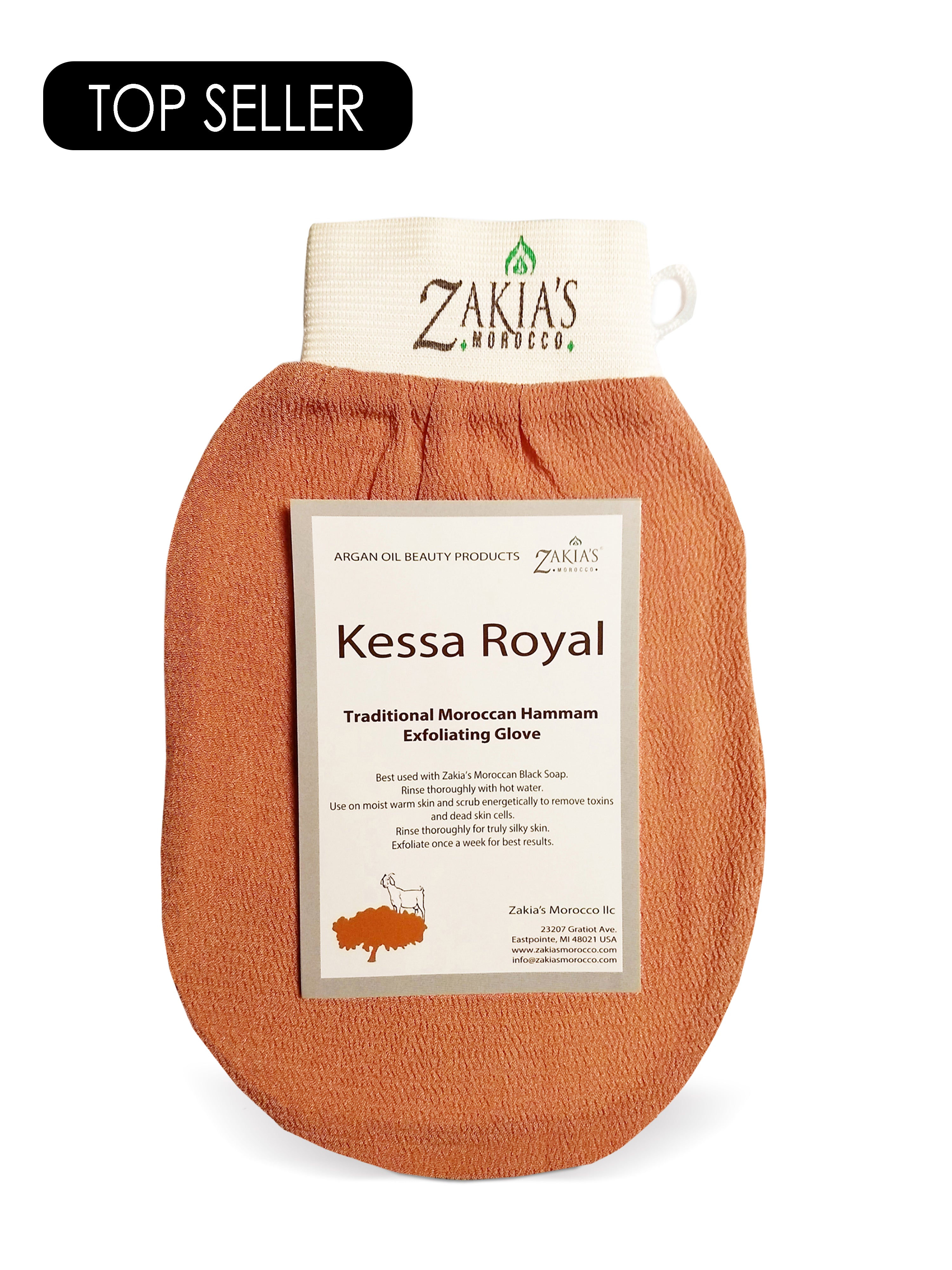 Best Moroccan Kessa Exfoliating Glove – Zakiasmorocco.com